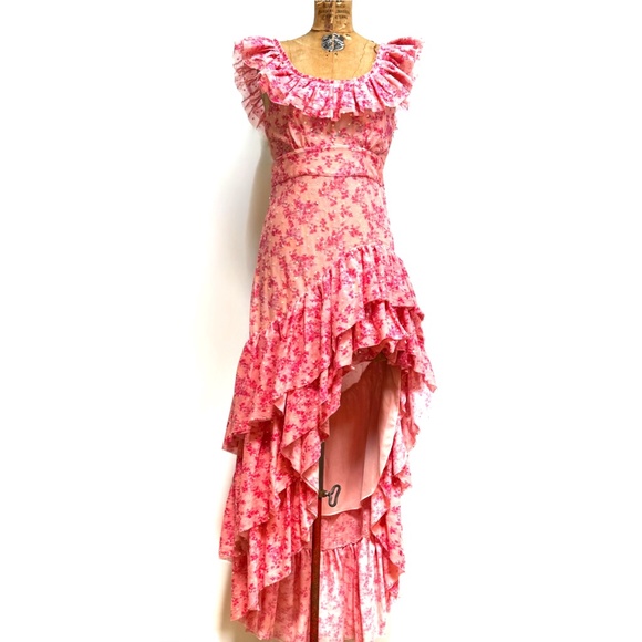 Loveshackfancy Winslow Dress In Autumn Rose Sz M - Picture 14 of 16